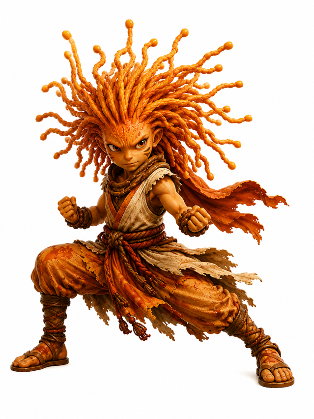 El Guerrero · Cordyceps personaje